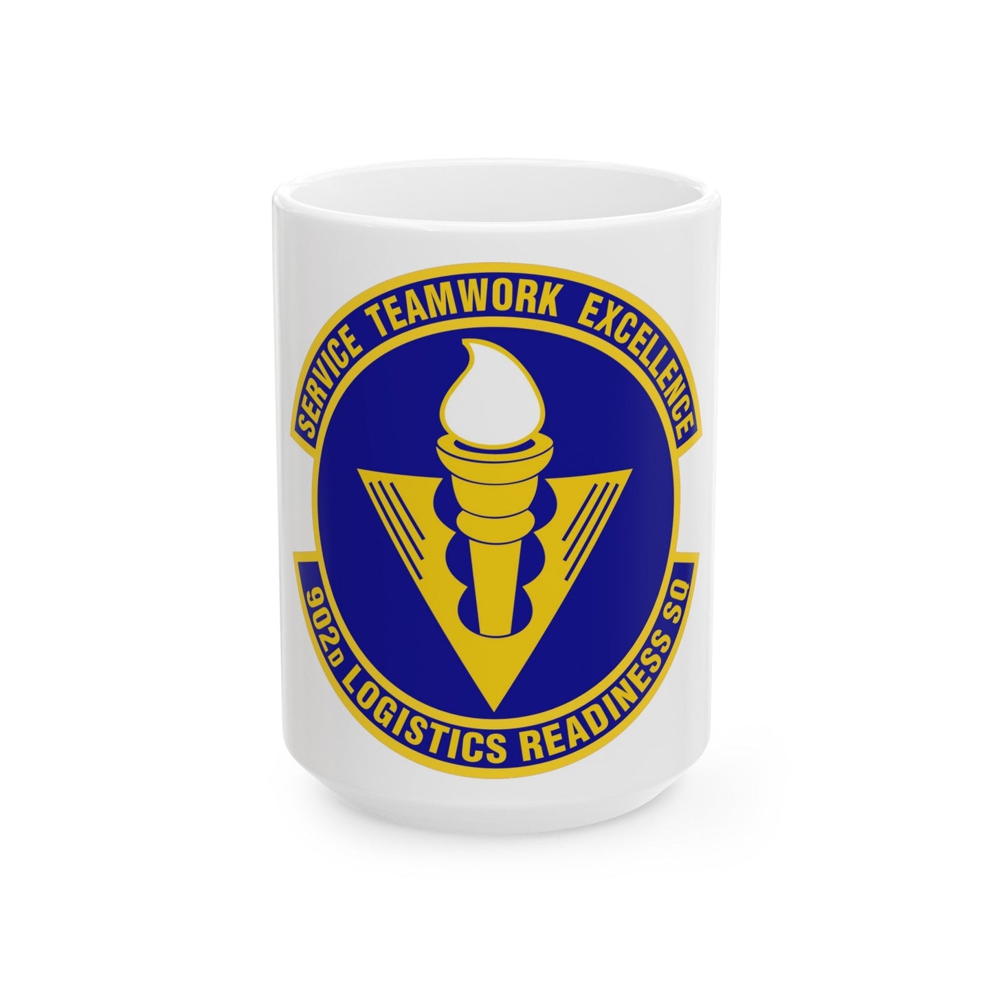 902d Logistics Readiness Squadron (U.S. Air Force) White Coffee Mug-15oz-The Sticker Space