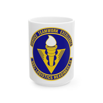 902d Logistics Readiness Squadron (U.S. Air Force) White Coffee Mug-15oz-The Sticker Space