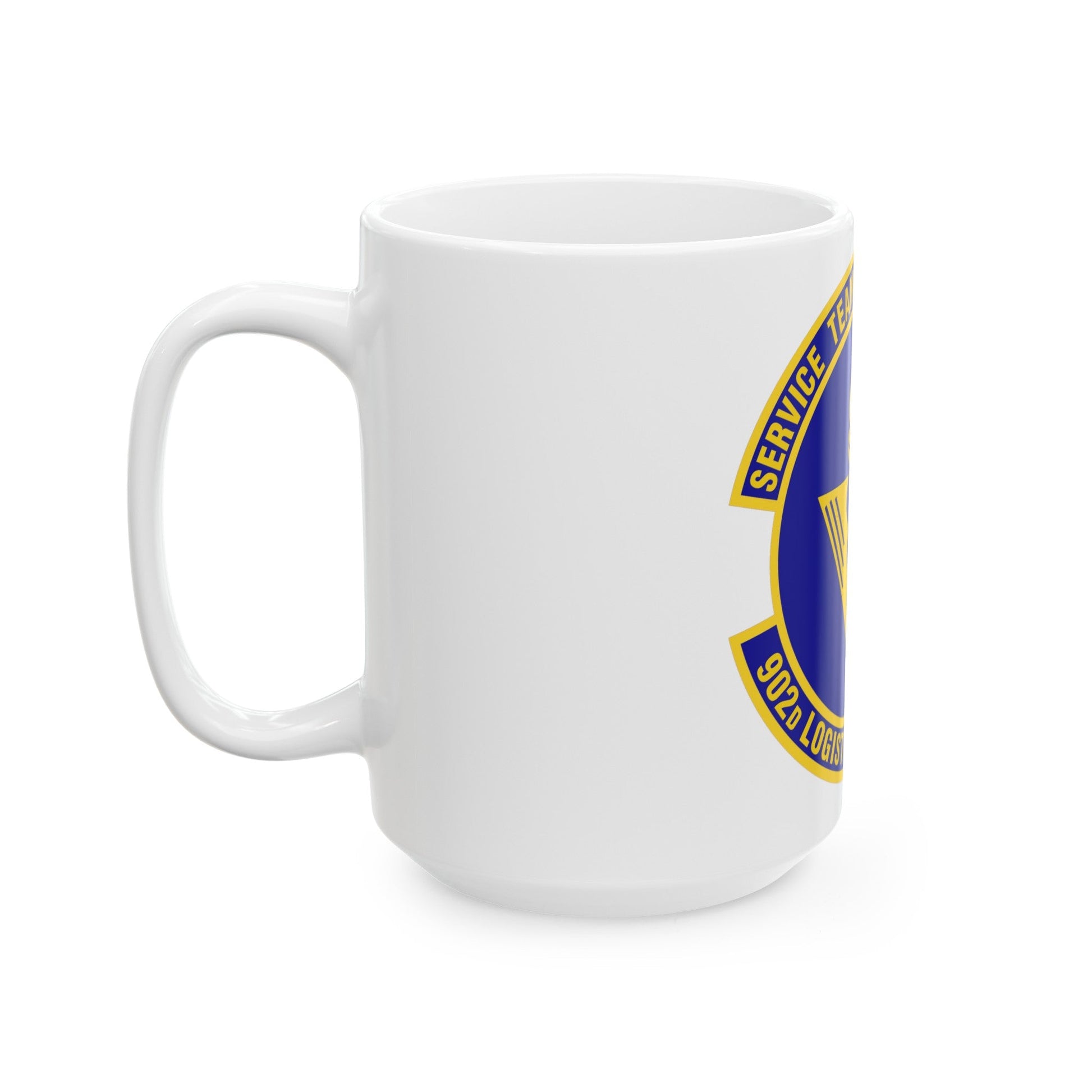 902d Logistics Readiness Squadron (U.S. Air Force) White Coffee Mug-The Sticker Space