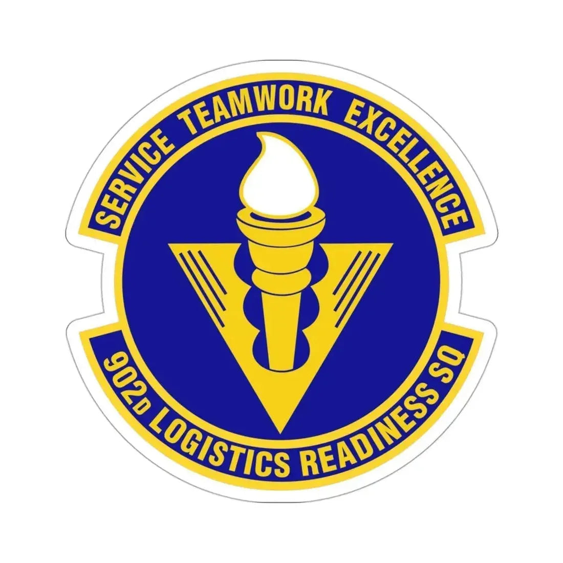 902d Logistics Readiness Squadron (U.S. Air Force) STICKER Vinyl Die-Cut Decal 3 Inch - The Sticker Space
