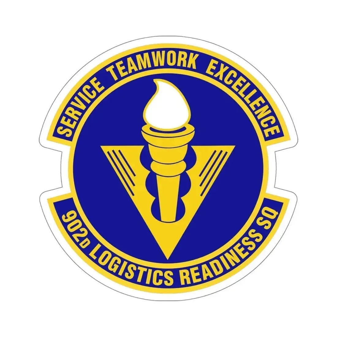 902d Logistics Readiness Squadron (U.S. Air Force) STICKER Vinyl Die-Cut Decal 6 Inch - The Sticker Space