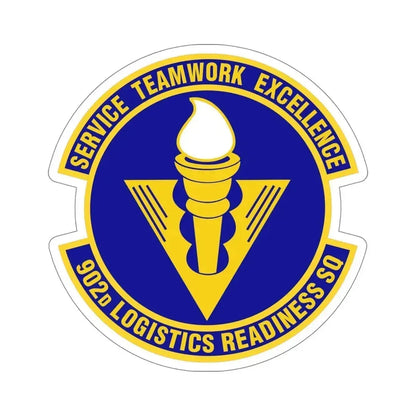 902d Logistics Readiness Squadron (U.S. Air Force) STICKER Vinyl Die-Cut Decal 6 Inch - The Sticker Space