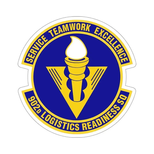 902d Logistics Readiness Squadron (U.S. Air Force) STICKER Vinyl Die-Cut Decal 6 Inch - The Sticker Space