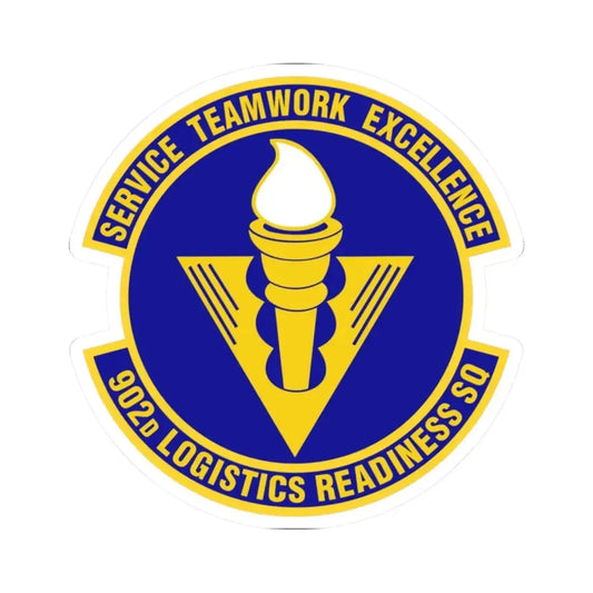 902d Logistics Readiness Squadron (U.S. Air Force) STICKER Vinyl Kiss-Cut Decal 2 Inch White - The Sticker Space