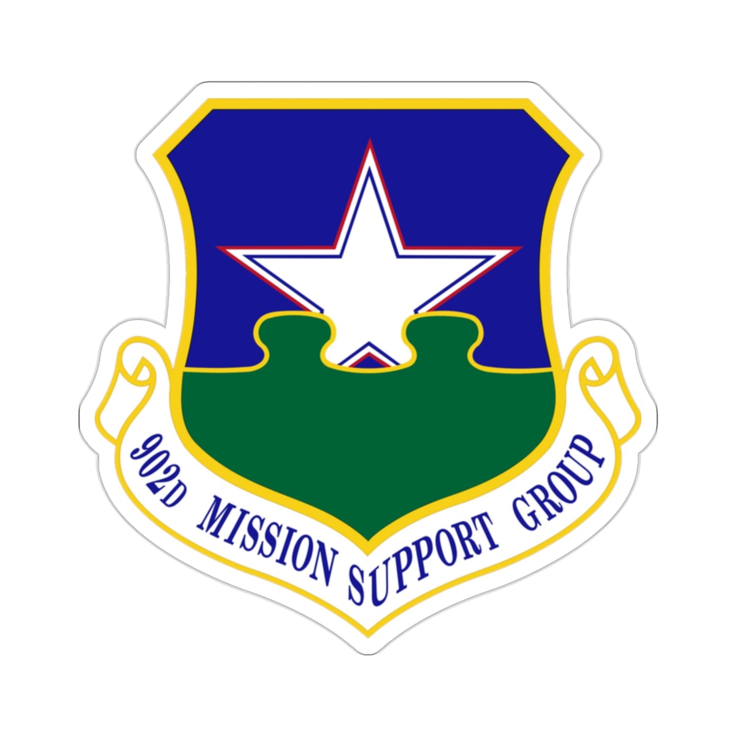 902d Mission Support Group (U.S. Air Force) STICKER Vinyl Die-Cut Decal-2 Inch-The Sticker Space