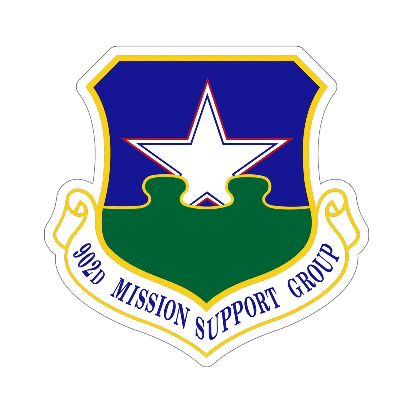 902d Mission Support Group (U.S. Air Force) STICKER Vinyl Die-Cut Decal-6 Inch-The Sticker Space