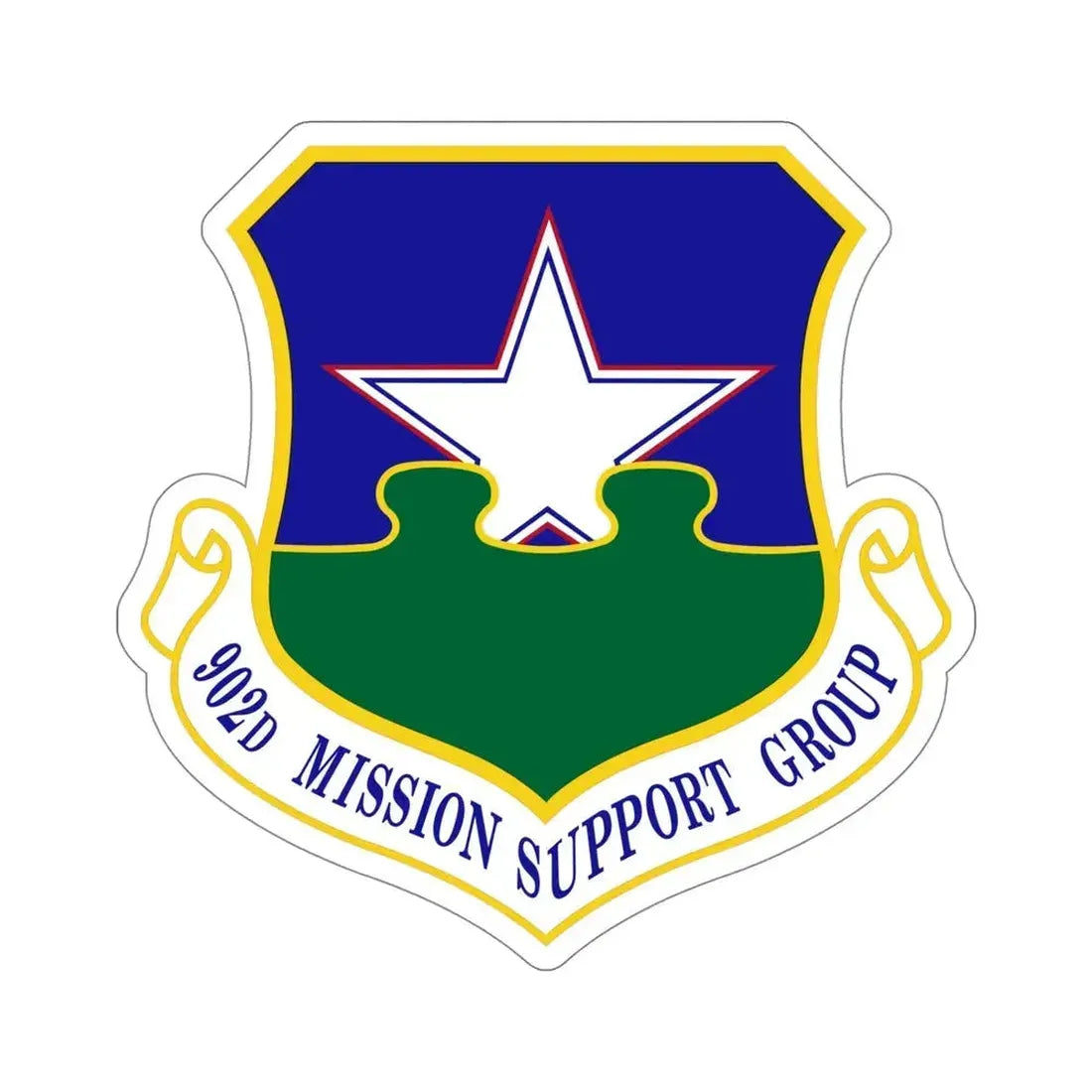 902d Mission Support Group (U.S. Air Force) STICKER Vinyl Die-Cut Decal 5 Inch - The Sticker Space