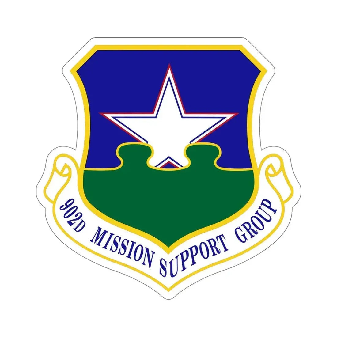 902d Mission Support Group (U.S. Air Force) STICKER Vinyl Die-Cut Decal 6 Inch - The Sticker Space