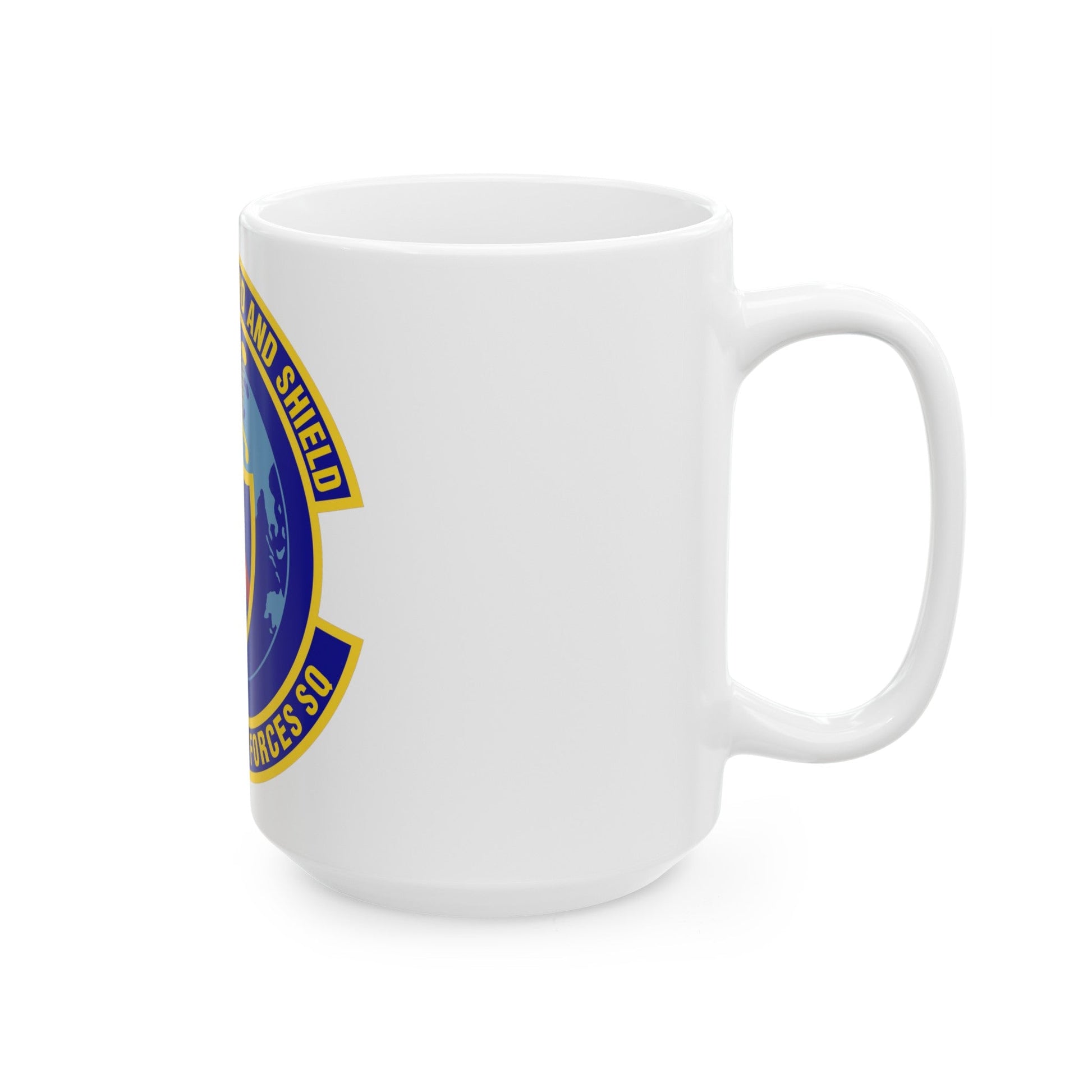 902d Security Forces Squadron (U.S. Air Force) White Coffee Mug-The Sticker Space