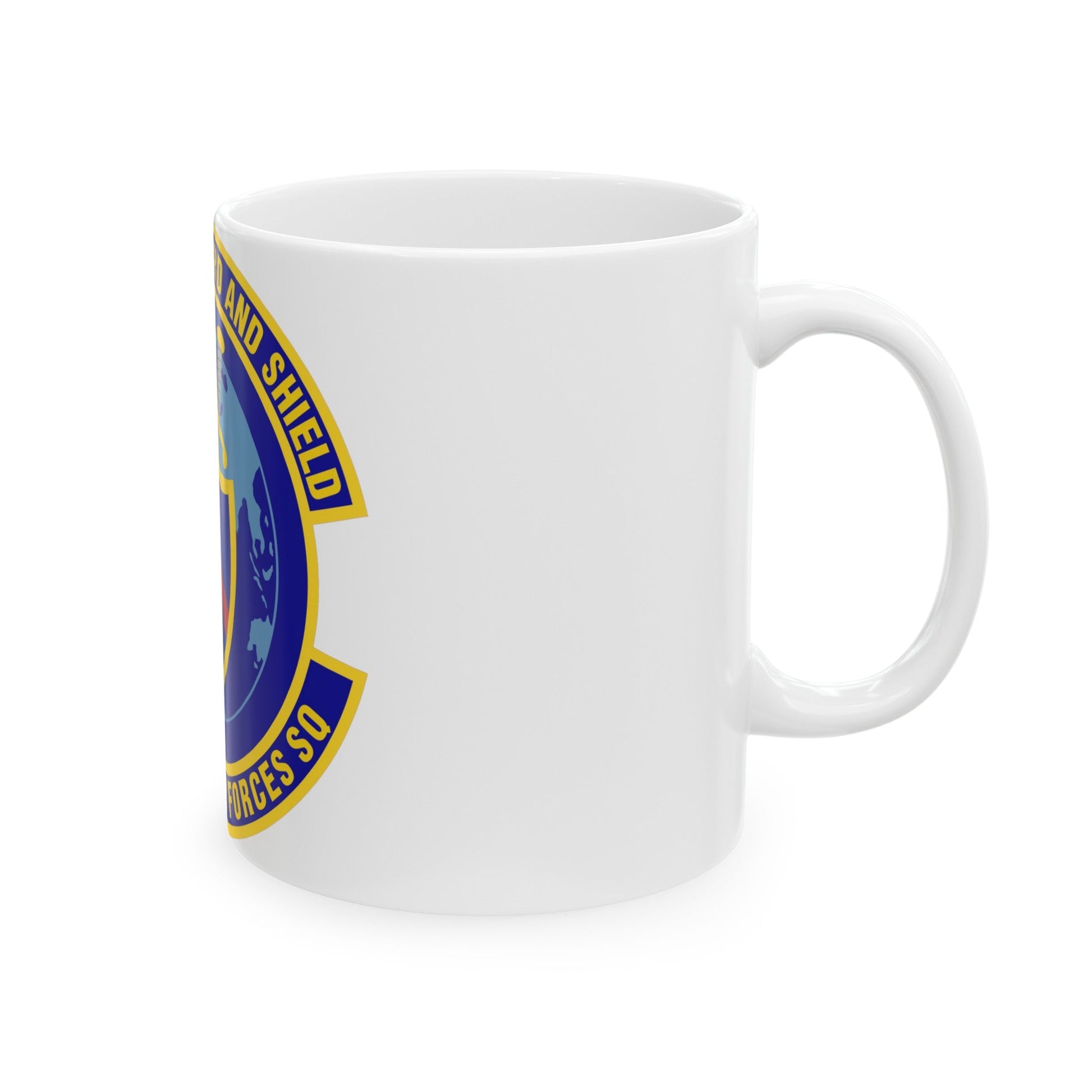 902d Security Forces Squadron (U.S. Air Force) White Coffee Mug-The Sticker Space