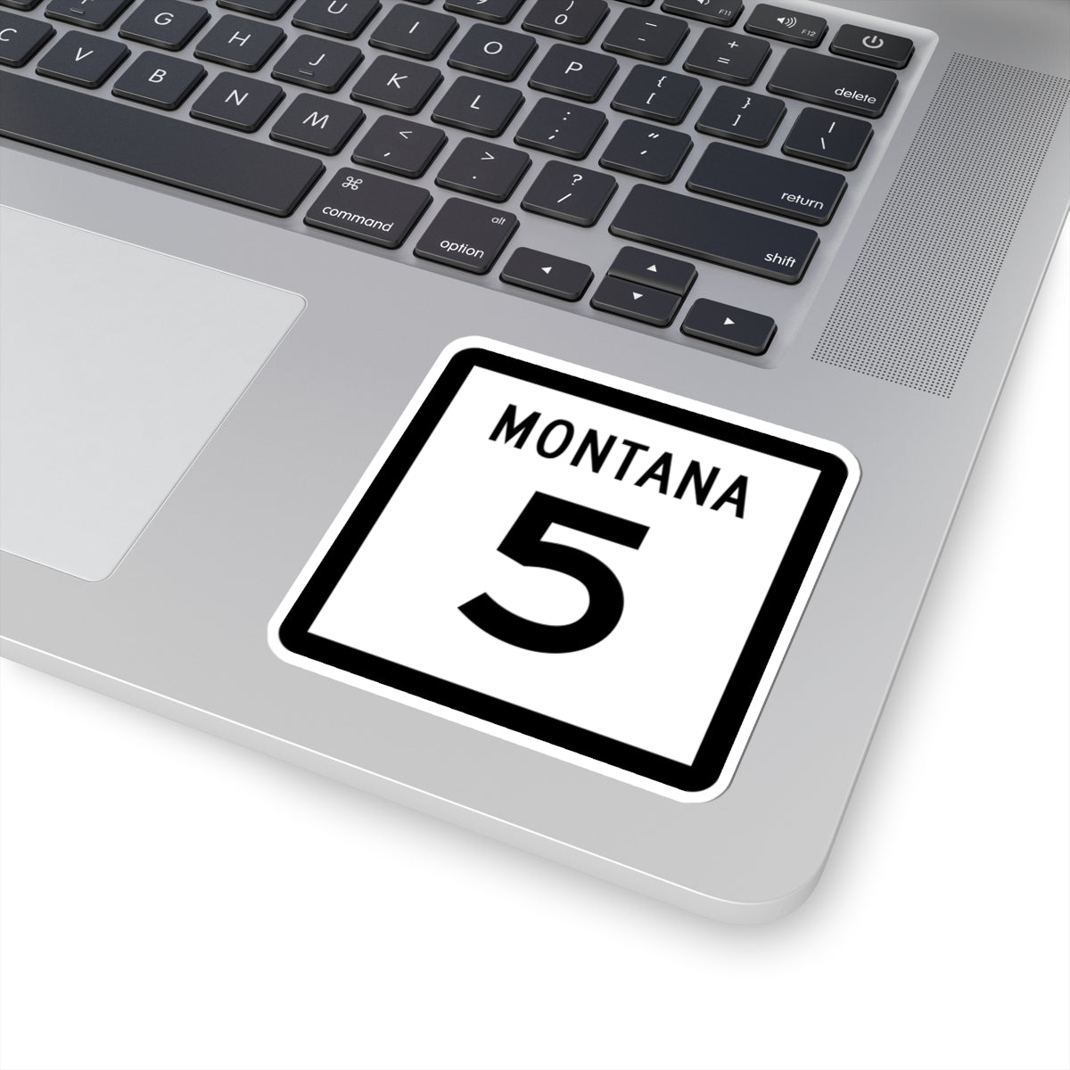 MT-5 (Montana) (Road Sign) STICKER Vinyl Kiss-Cut Decal