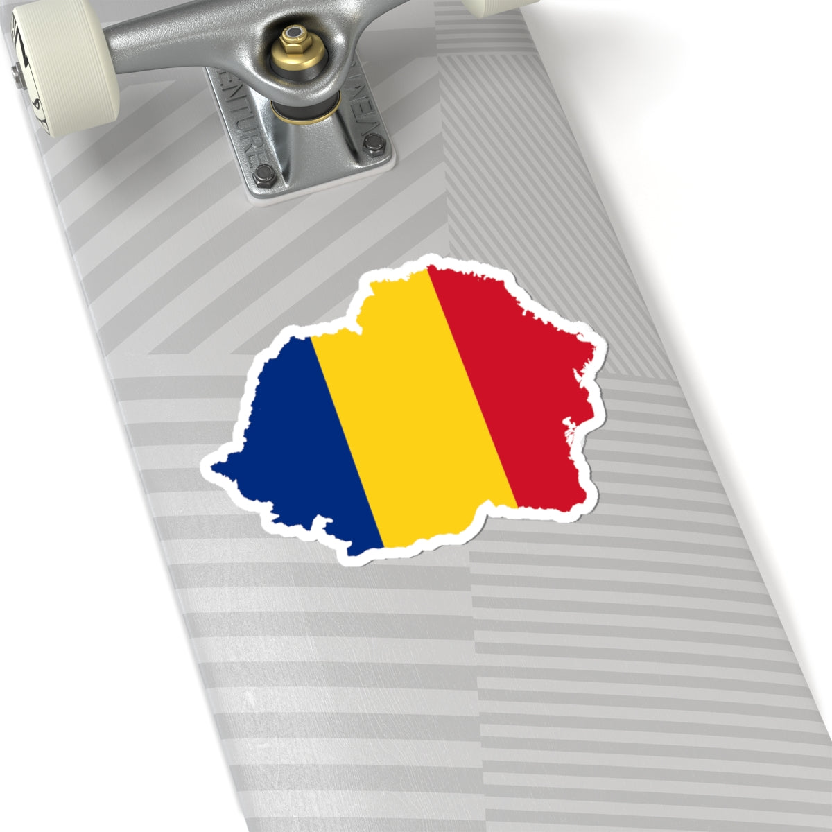 Flag map of Greater Romania (Oman) STICKER Vinyl Kiss-Cut Decal