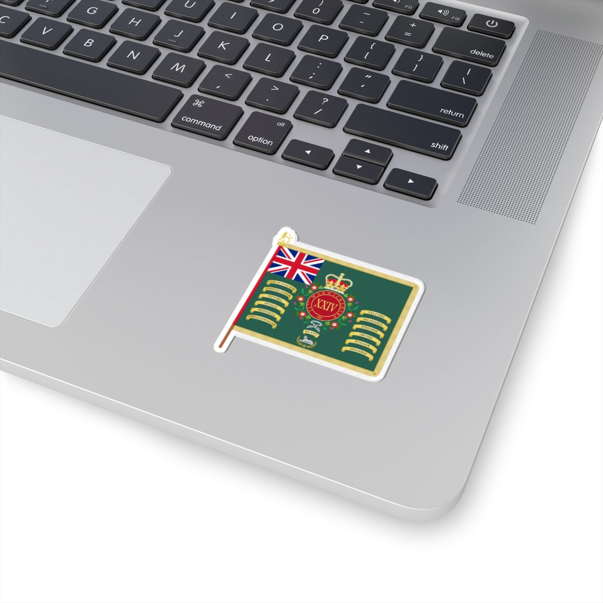 Warwickshire Regimental Colours (United Kingdom) STICKER Vinyl Kiss-Cut Decal