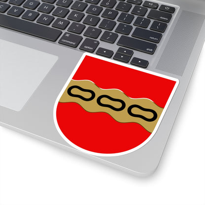 Aitolahti.vaakuna (Finland) (Coat of Arms) STICKER Vinyl Kiss-Cut Decal