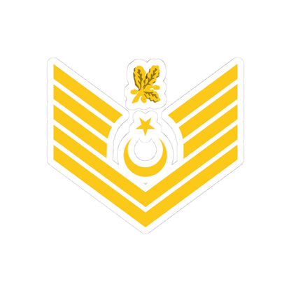 Navy TUR OR 07a (Turkey) (Military Rank) STICKER Vinyl Kiss-Cut Decal