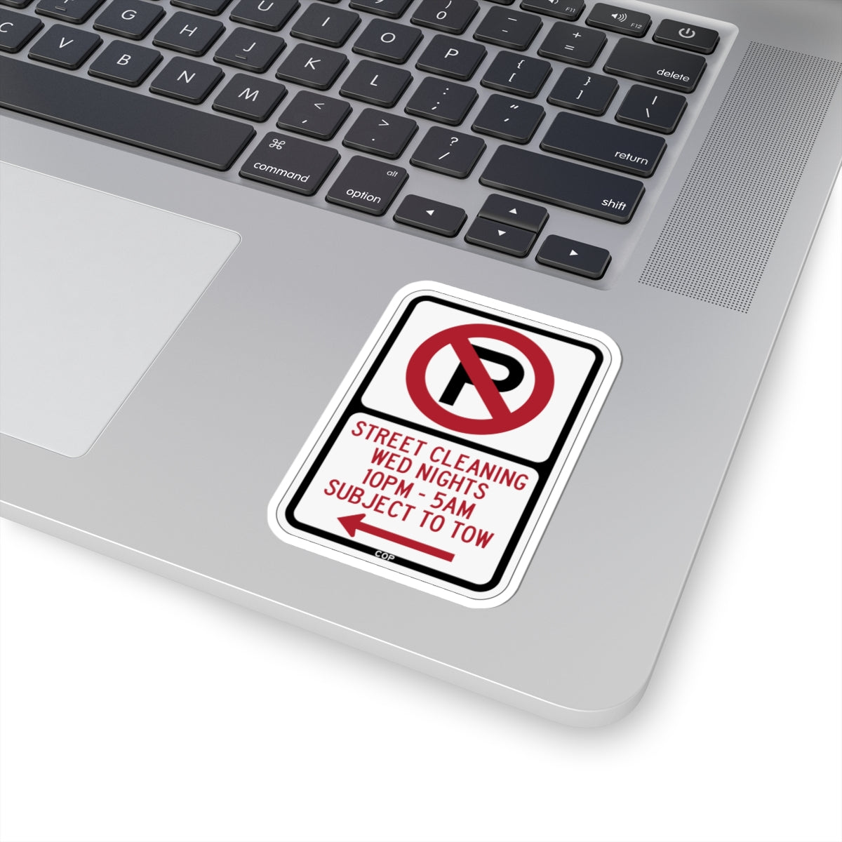PBOT Road sign P1110L (Oregon) (Road Sign) STICKER Vinyl Kiss-Cut Decal