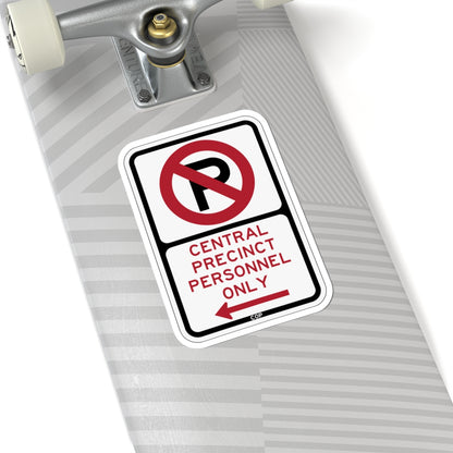 PBOT Road sign P4075L (Oregon) (Road Sign) STICKER Vinyl Kiss-Cut Decal
