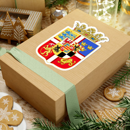 Armoiries de Dorothée de Brandebourg (Denmark) (Coat of Arms) STICKER Vinyl Kiss-Cut Decal