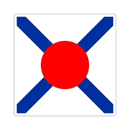 Flag of Japan Customs 1871-1873 (Japan) STICKER Vinyl Kiss-Cut Decal