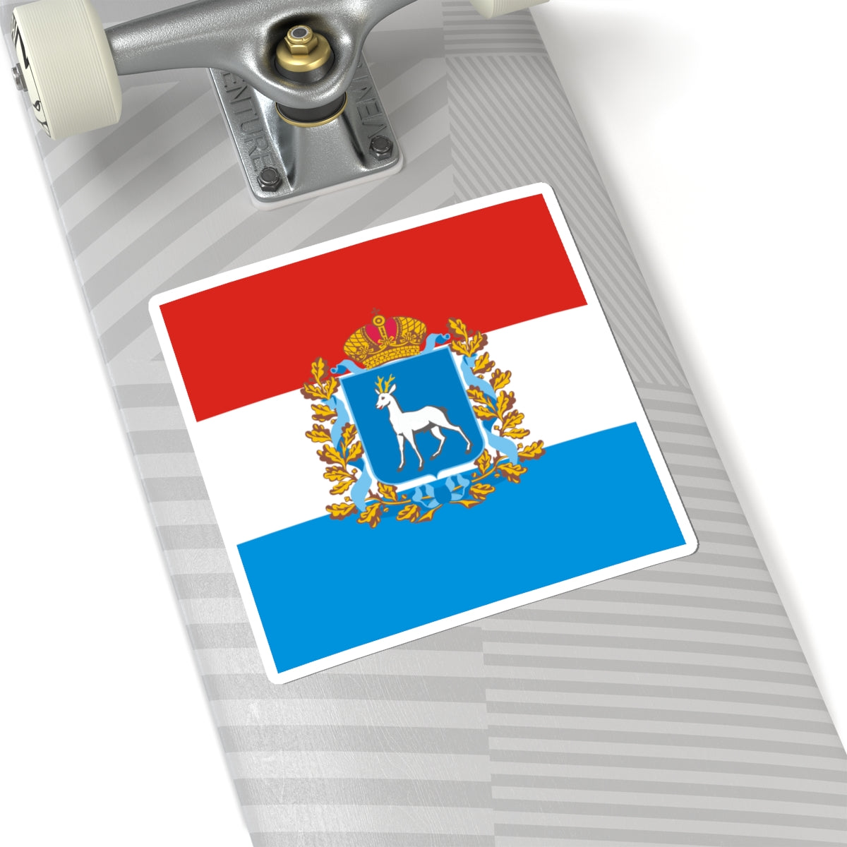 Standard of the Governor of Samara Oblast (Russia) STICKER Vinyl Kiss-Cut Decal