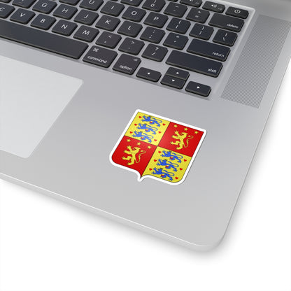 Armoiries Henri de Laborde de Montpezat prince de Danemark (Denmark) (Coat of Arms) STICKER Vinyl Kiss-Cut Decal