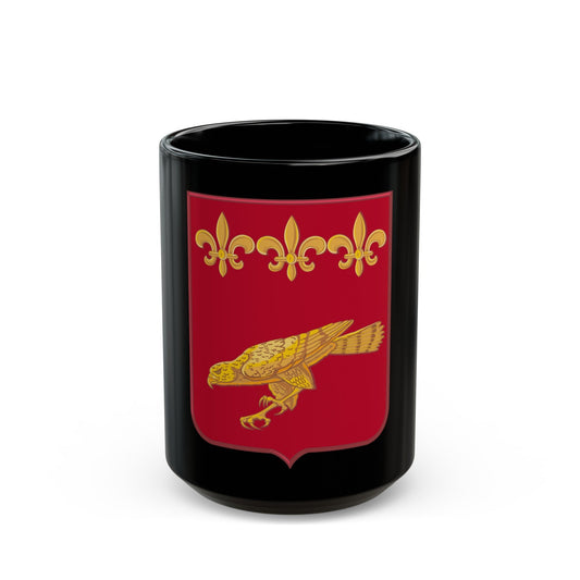 907 Airborne Field Artillery Battalion 2 (U.S. Army) Black Coffee Mug-15oz-The Sticker Space