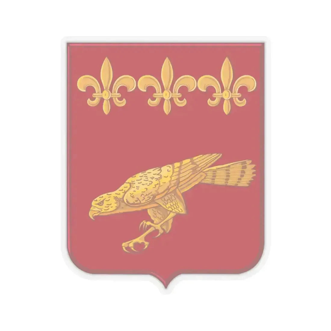 907 Airborne Field Artillery Battalion 2 (U.S. Army) STICKER Vinyl Kiss-Cut Decal 4 Inch Transparent - The Sticker Space