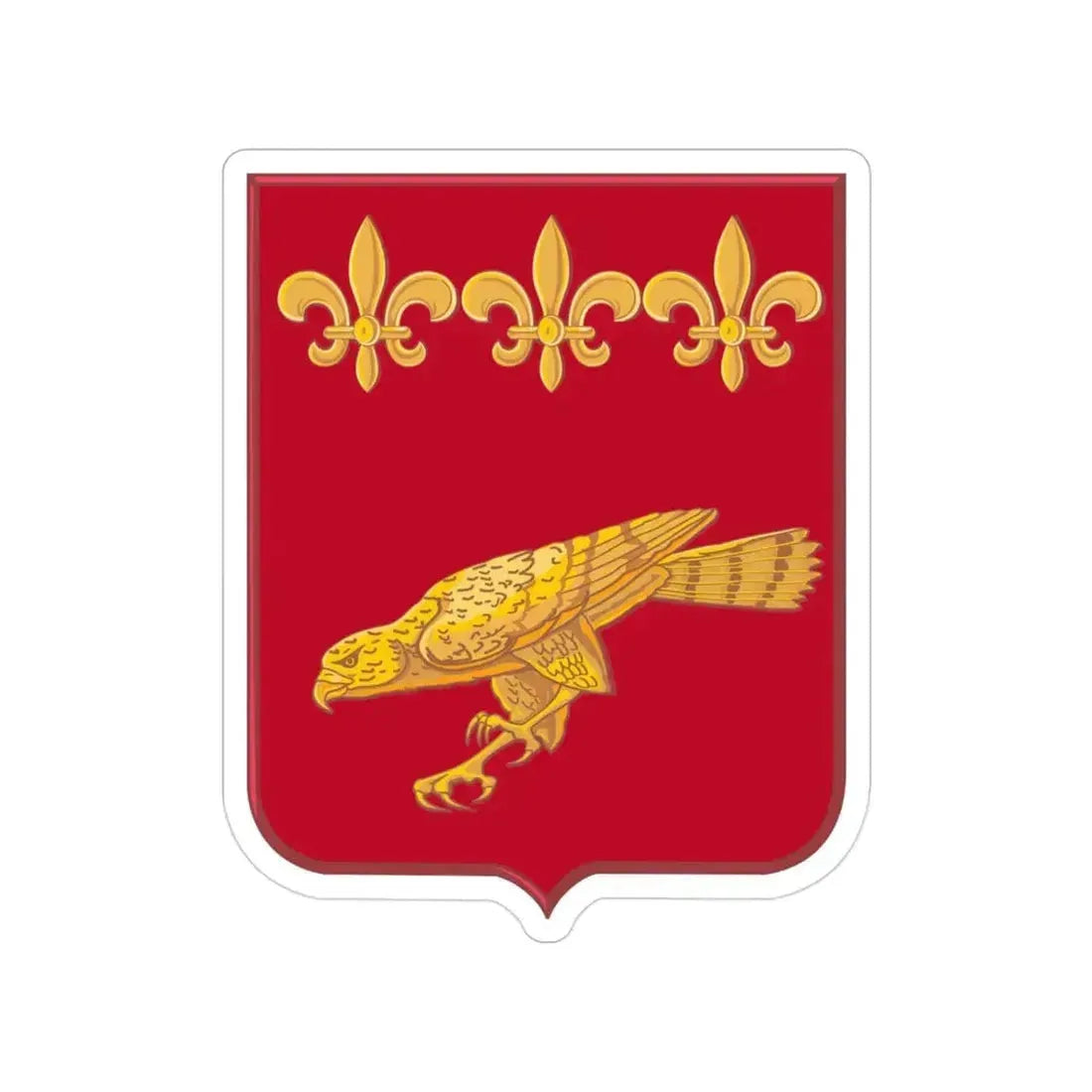 907 Airborne Field Artillery Battalion 2 (U.S. Army) Transparent STICKER Die-Cut Vinyl Decal 3 Inch - The Sticker Space
