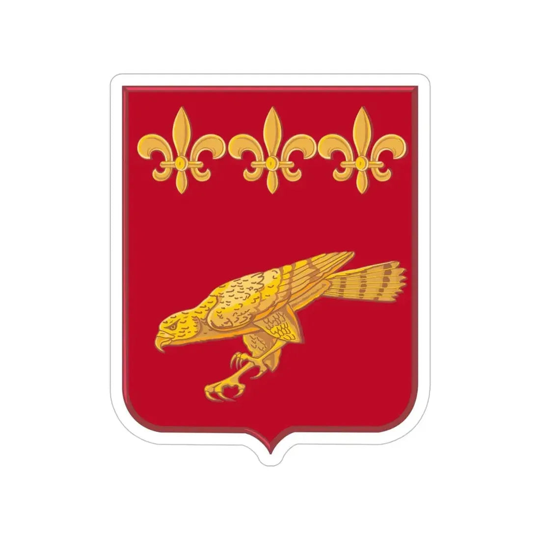 907 Airborne Field Artillery Battalion 2 (U.S. Army) Transparent STICKER Die-Cut Vinyl Decal - The Sticker Space