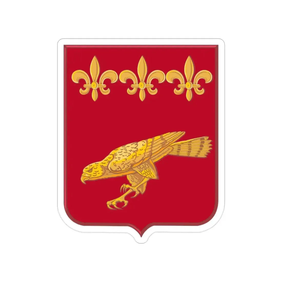 907 Airborne Field Artillery Battalion 2 (U.S. Army) Transparent STICKER Die-Cut Vinyl Decal - The Sticker Space