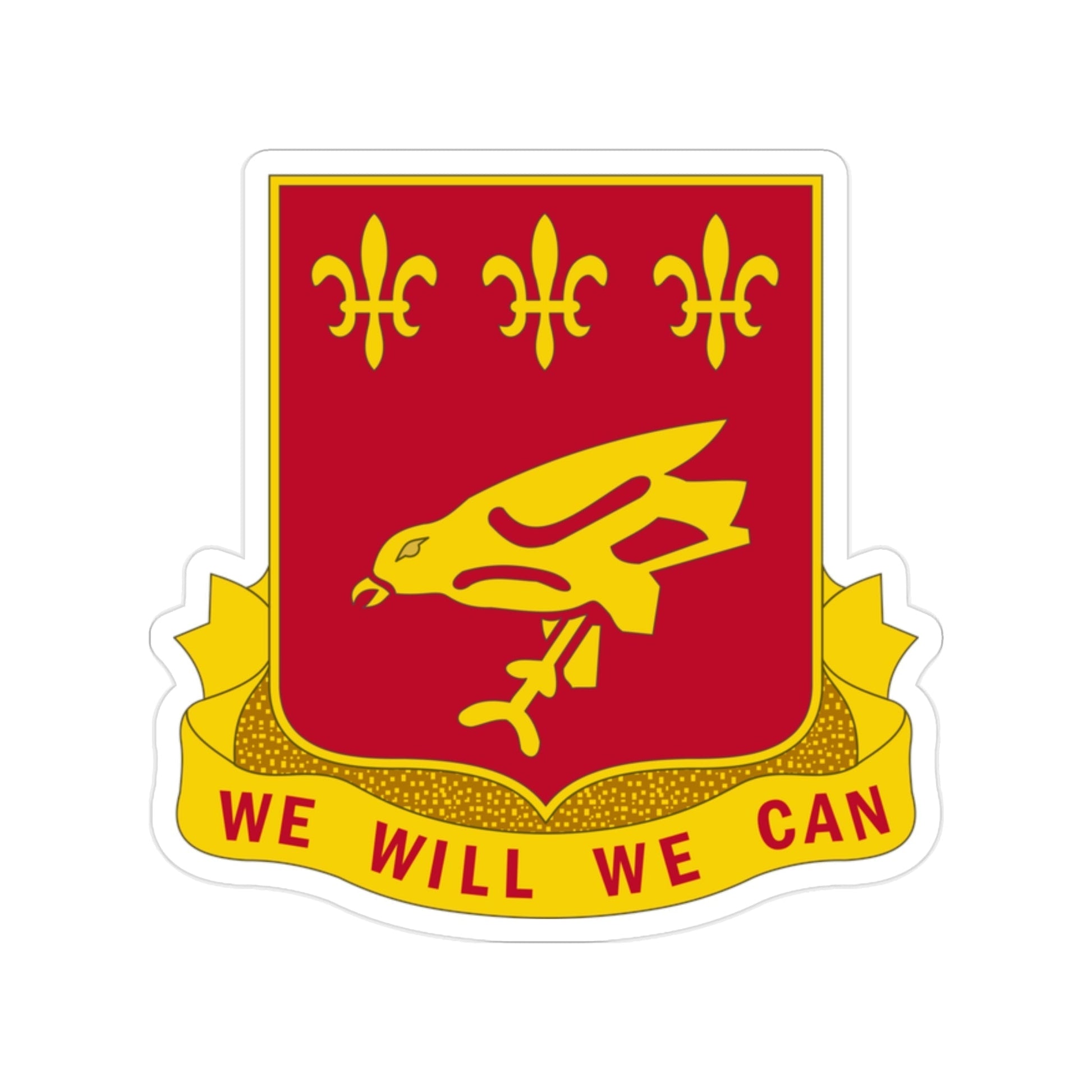 907 Airborne Field Artillery Battalion (U.S. Army) Transparent STICKER Die-Cut Vinyl Decal-2 Inch-The Sticker Space