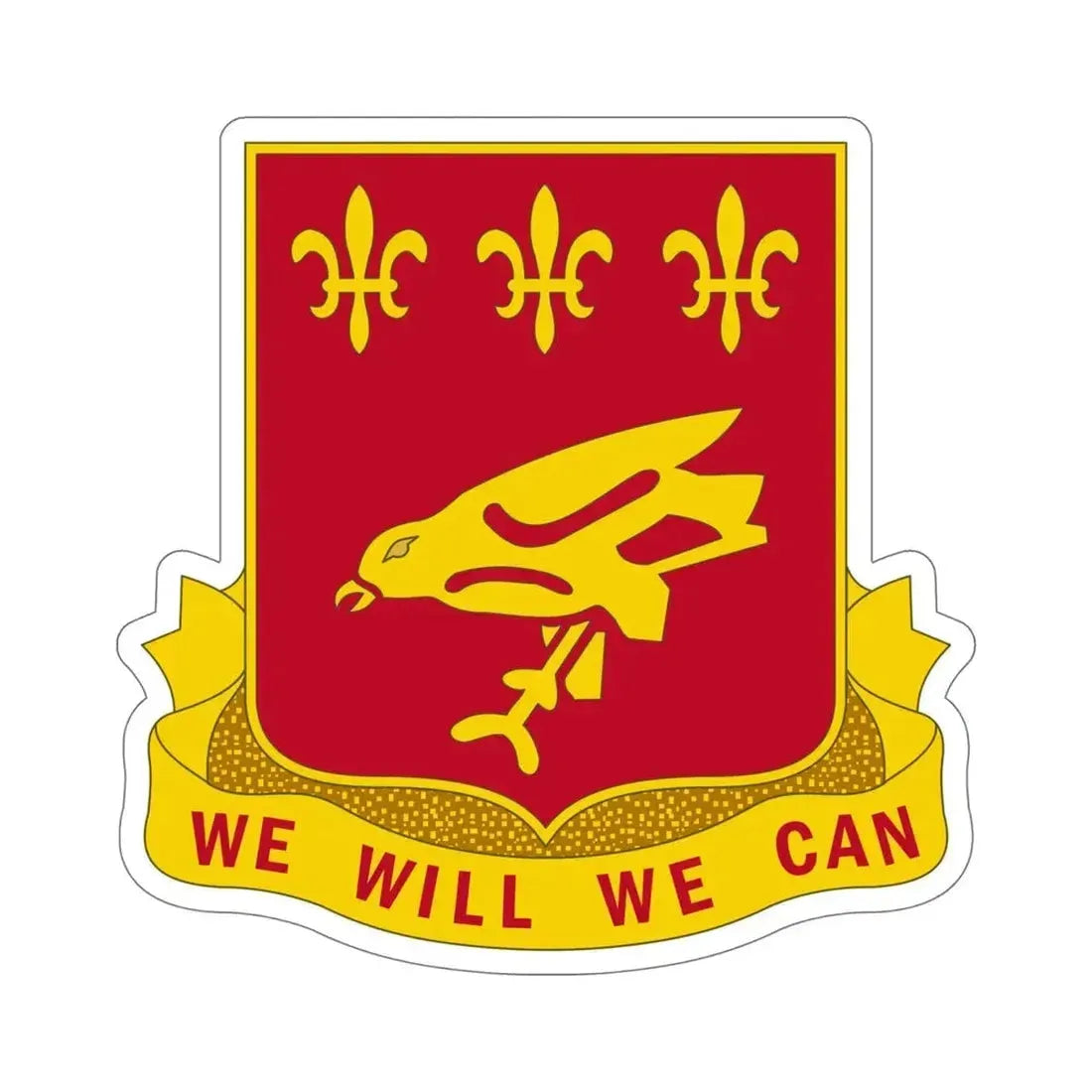 907 Airborne Field Artillery Battalion (U.S. Army) STICKER Vinyl Die-Cut Decal - The Sticker Space