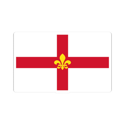 Flag of Lincoln (England) STICKER Vinyl Kiss-Cut Decal