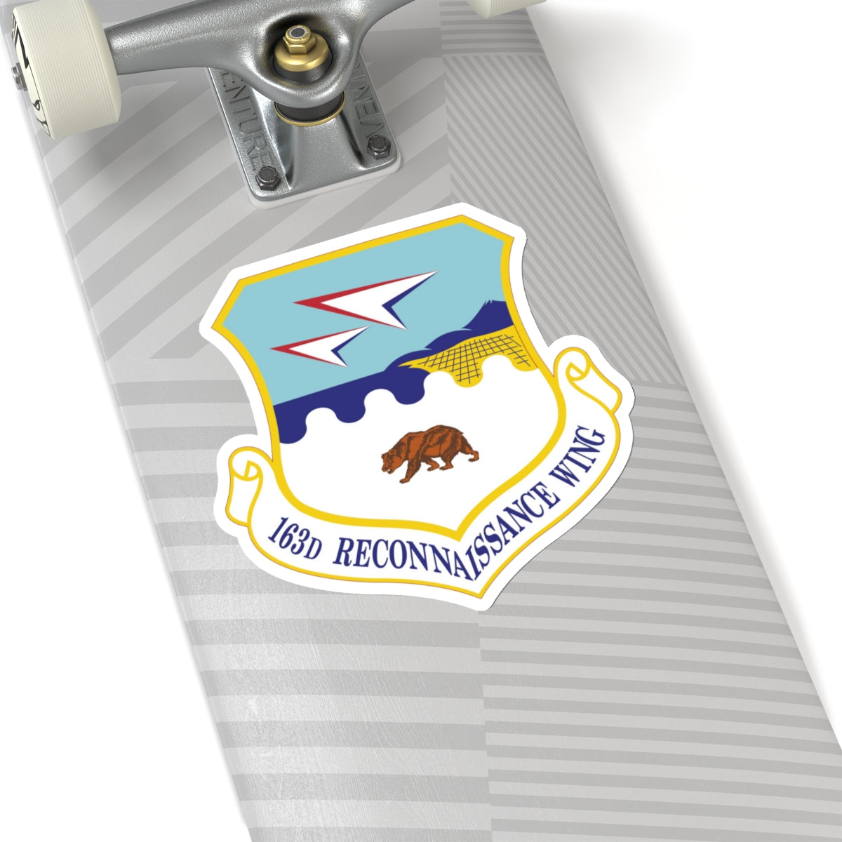 163d Reconnaissance Wing (U.S. Air Force) STICKER Vinyl Kiss-Cut Decal-The Sticker Space