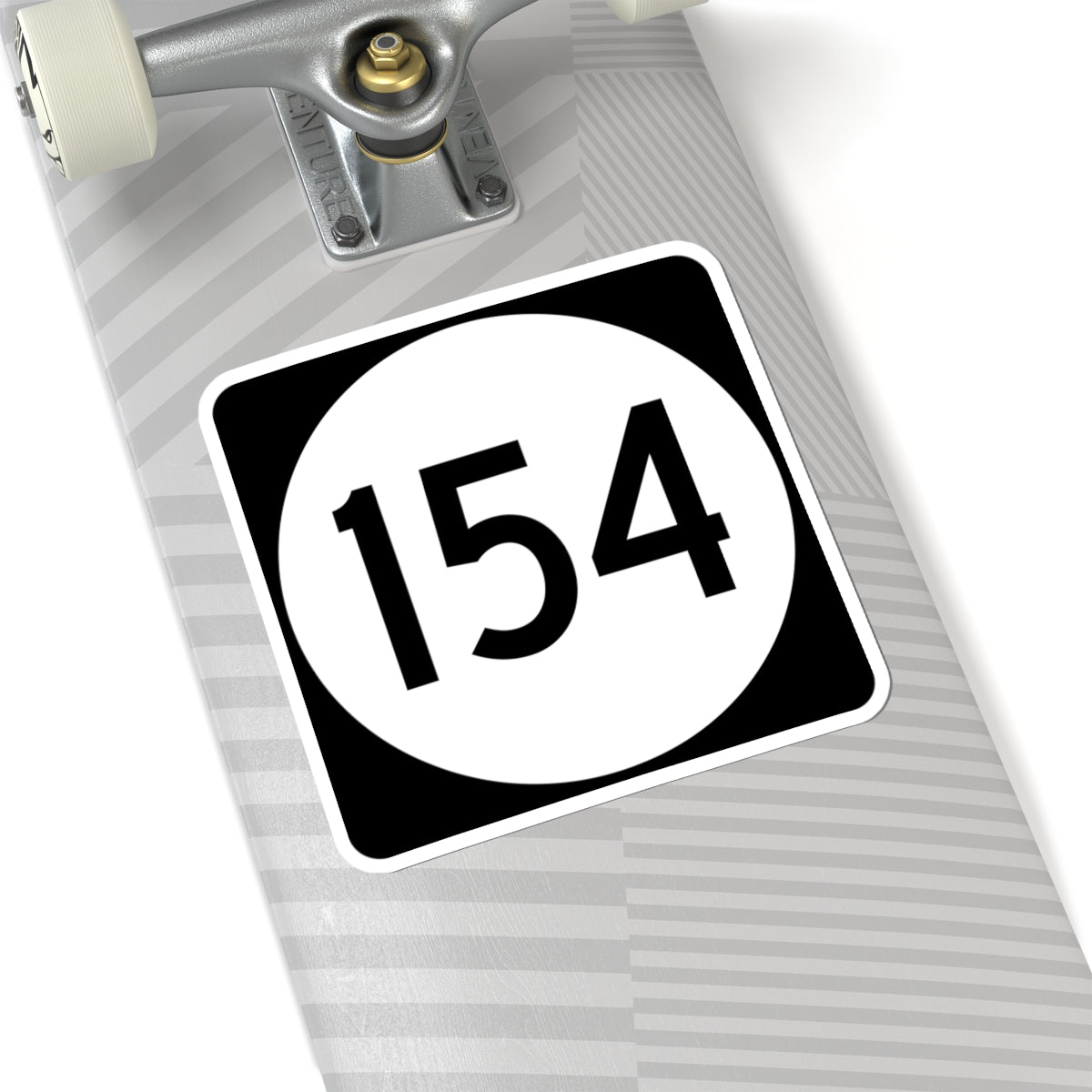PR tertiary 154 (Puerto Rico) (Road Sign) STICKER Vinyl Kiss-Cut Decal