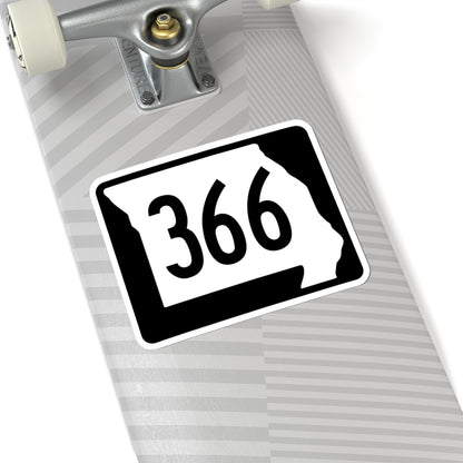 MO-366 (Missouri) (Road Sign) STICKER Vinyl Kiss-Cut Decal