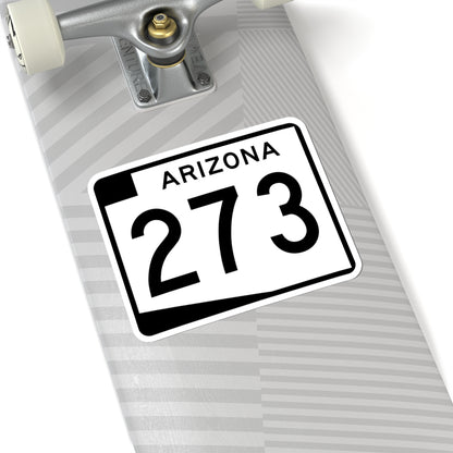 Arizona 273 (Arizona) (Road Sign) STICKER Vinyl Kiss-Cut Decal