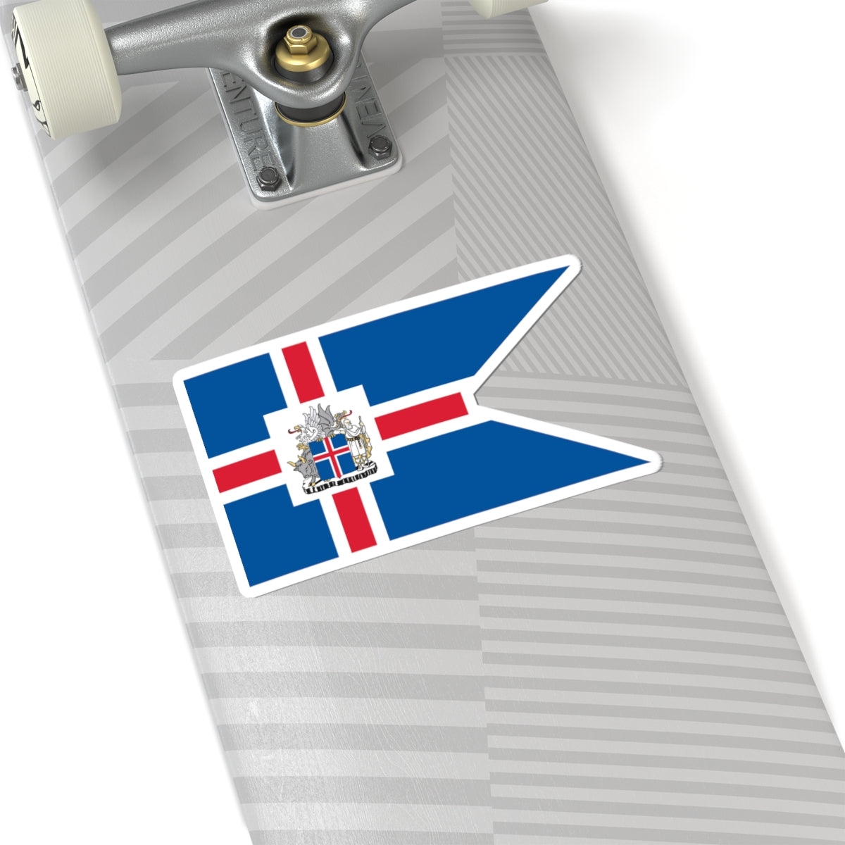 Flag of the President of Iceland (Iceland) STICKER Vinyl Kiss-Cut Decal