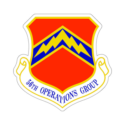 56th Operations Group (U.S. Air Force) STICKER Vinyl Kiss-Cut Decal-6 Inch-White-The Sticker Space