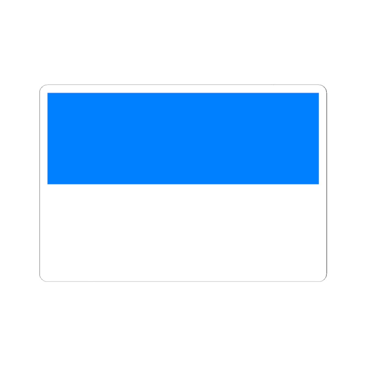Flag of Cahors (France) STICKER Vinyl Kiss-Cut Decal
