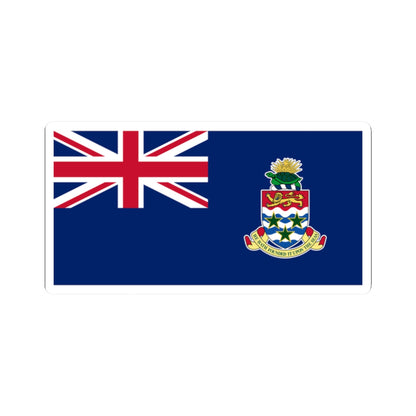 Flag of the Cayman Islands (United Kingdom) STICKER Vinyl Kiss-Cut Decal