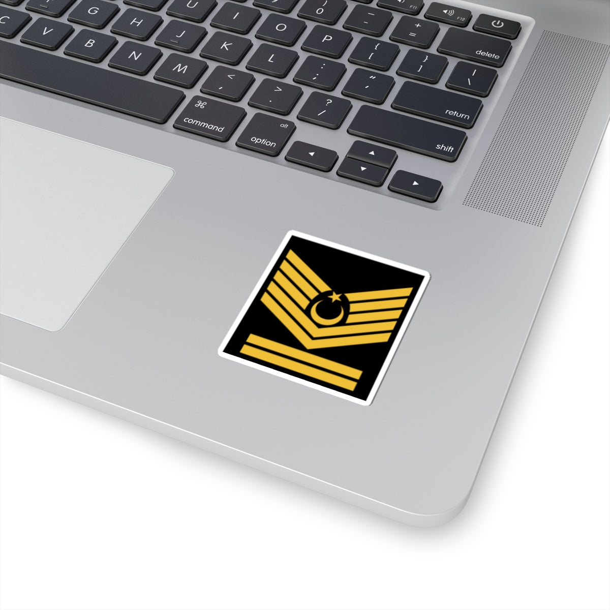 Kıdemli Başçavuş rütbe (Turkey) (Military Rank) STICKER Vinyl Kiss-Cut Decal