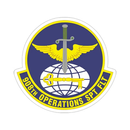 908th Operations Support Flight (U.S. Air Force) STICKER Vinyl Die-Cut Decal - The Sticker Space