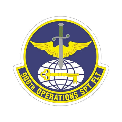 908th Operations Support Flight (U.S. Air Force) STICKER Vinyl Die-Cut Decal - The Sticker Space