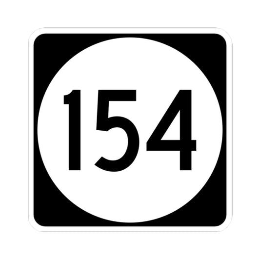 PR tertiary 154 (Puerto Rico) (Road Sign) STICKER Vinyl Kiss-Cut Decal