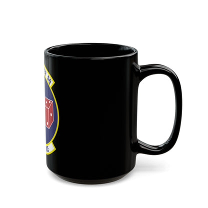 90th Fighter Squadron (U.S. Air Force) Black Coffee Mug-The Sticker Space