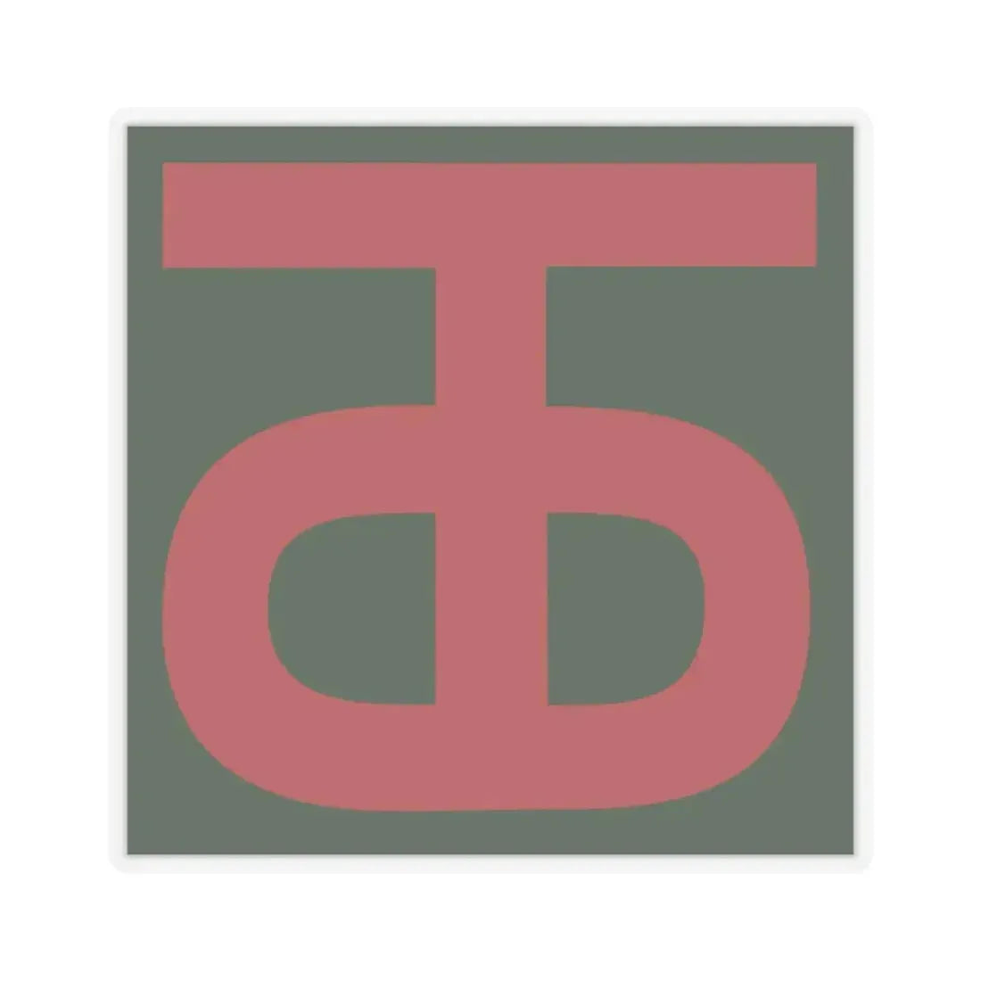 90th Infantry Division.patch (U.S. Army) STICKER Vinyl Kiss-Cut Decal 2 Inch Transparent - The Sticker Space