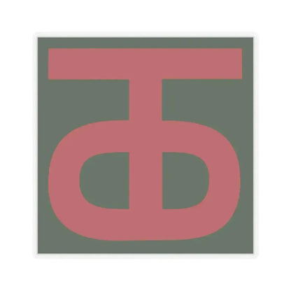 90th Infantry Division.patch (U.S. Army) STICKER Vinyl Kiss-Cut Decal - The Sticker Space