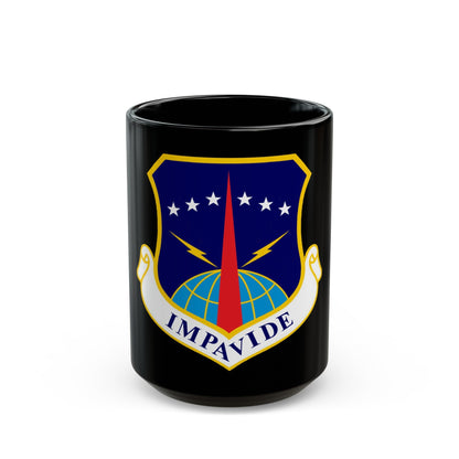 90th Space Wing (U.S. Air Force) Black Coffee Mug-15oz-The Sticker Space