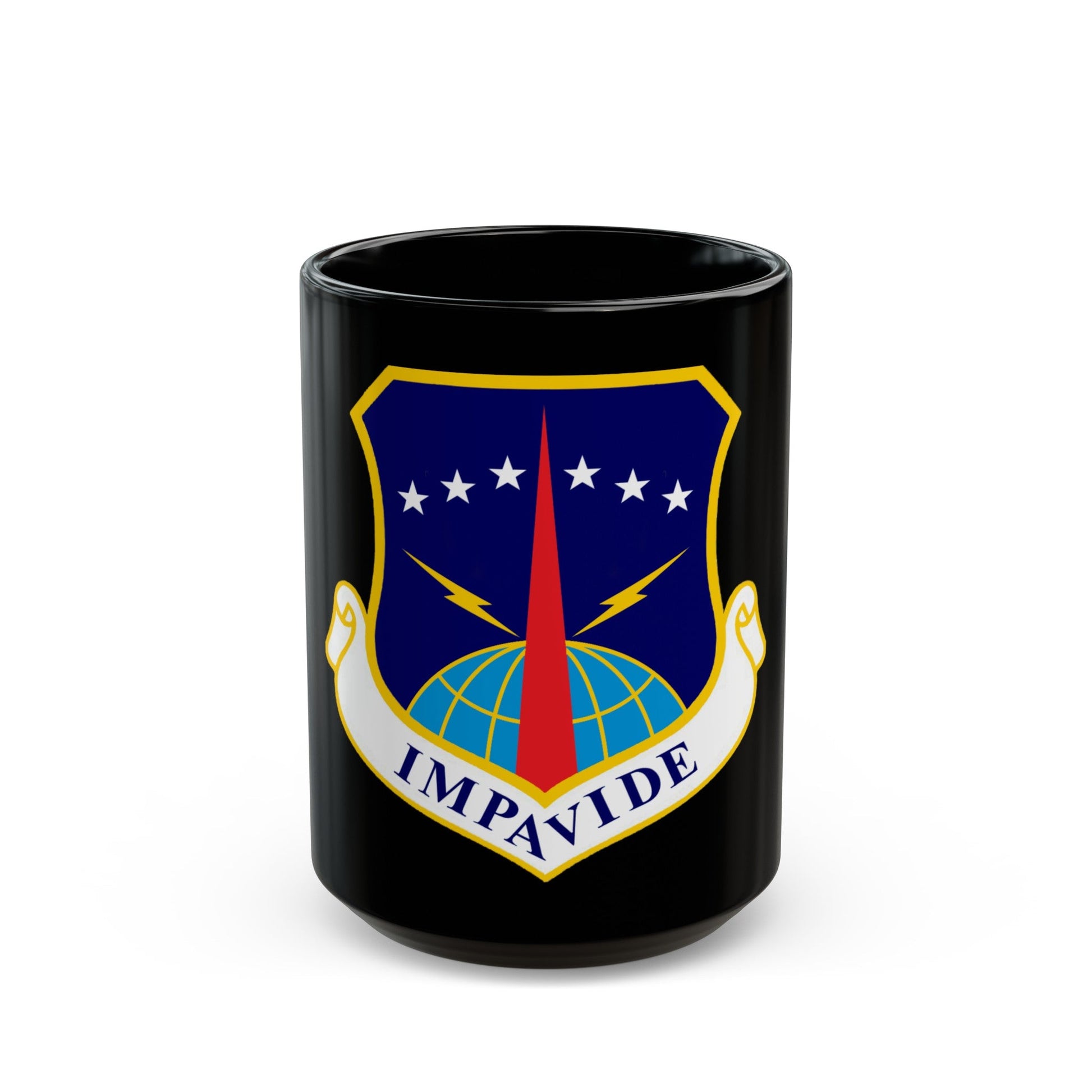 90th Space Wing (U.S. Air Force) Black Coffee Mug-15oz-The Sticker Space